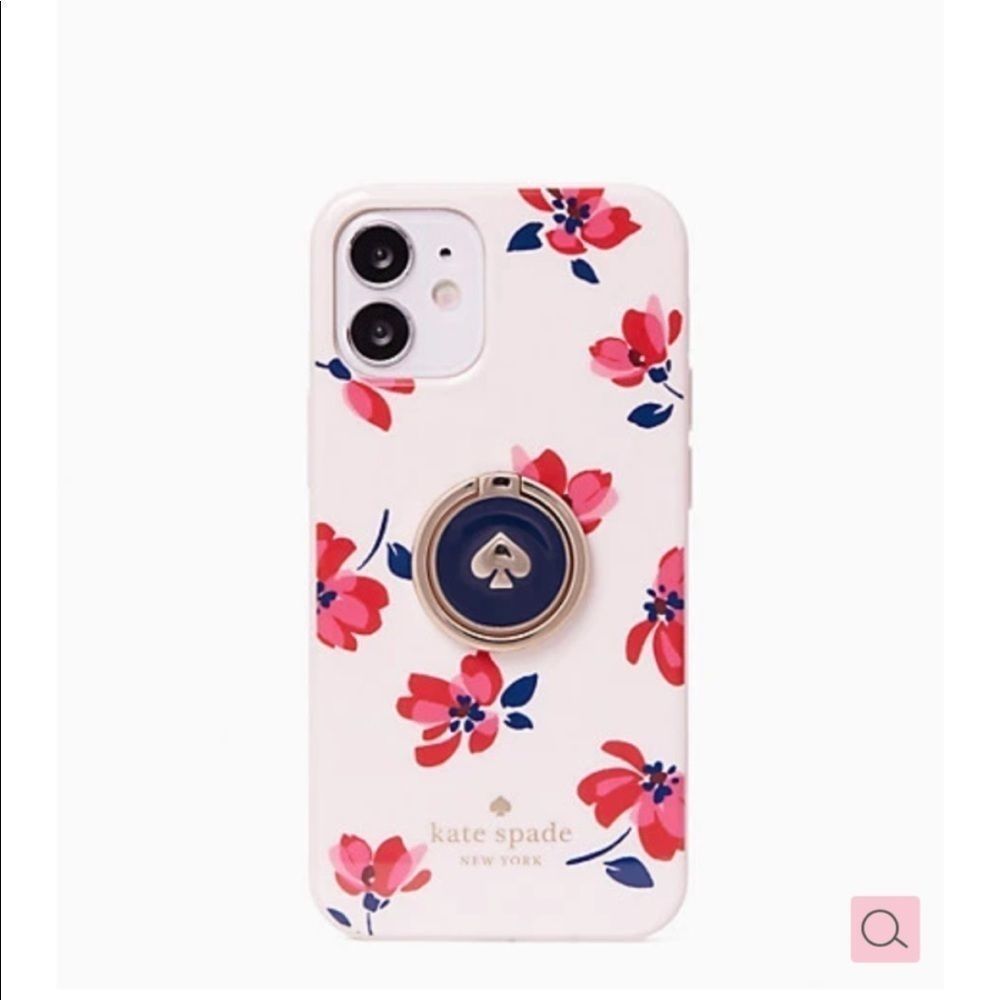 Kate Spade iPhone 12 MINI ring stand and case NEW
